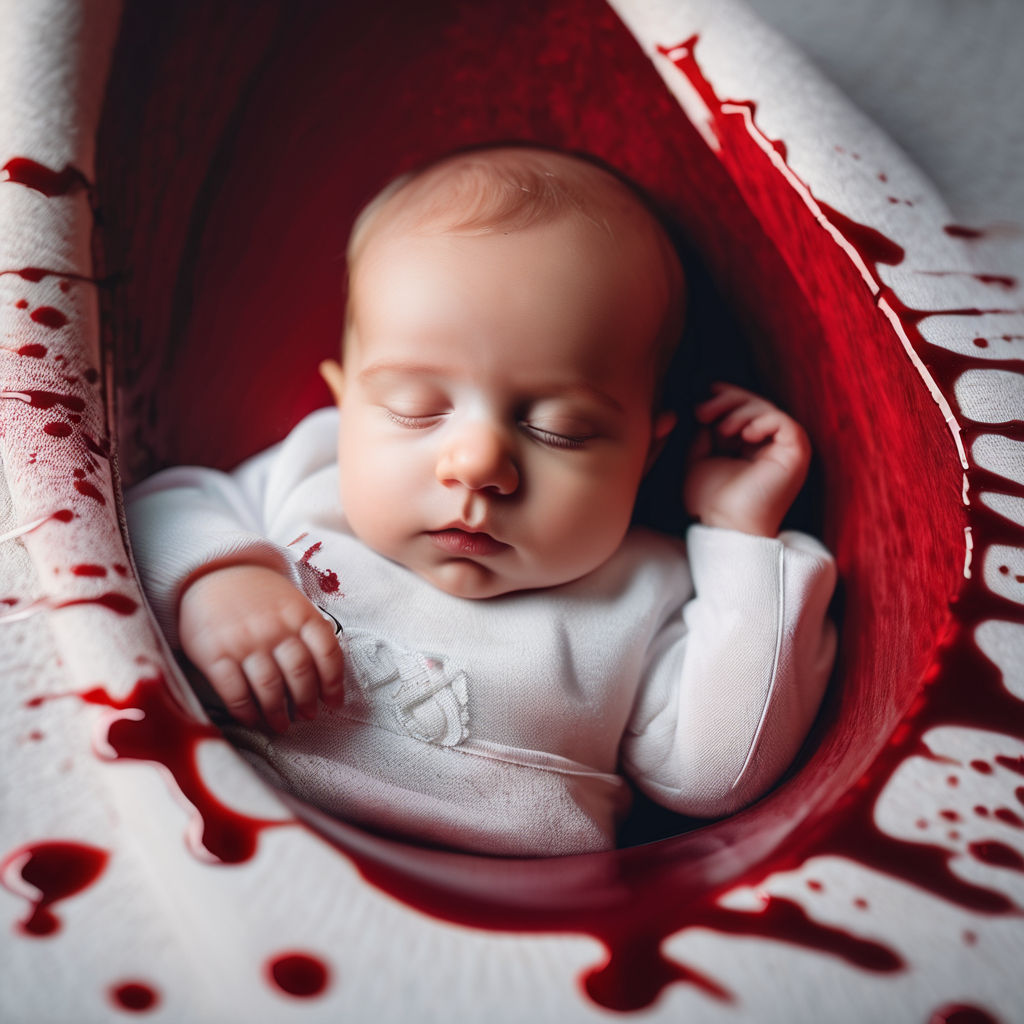 Фото Сонник младенец в крови